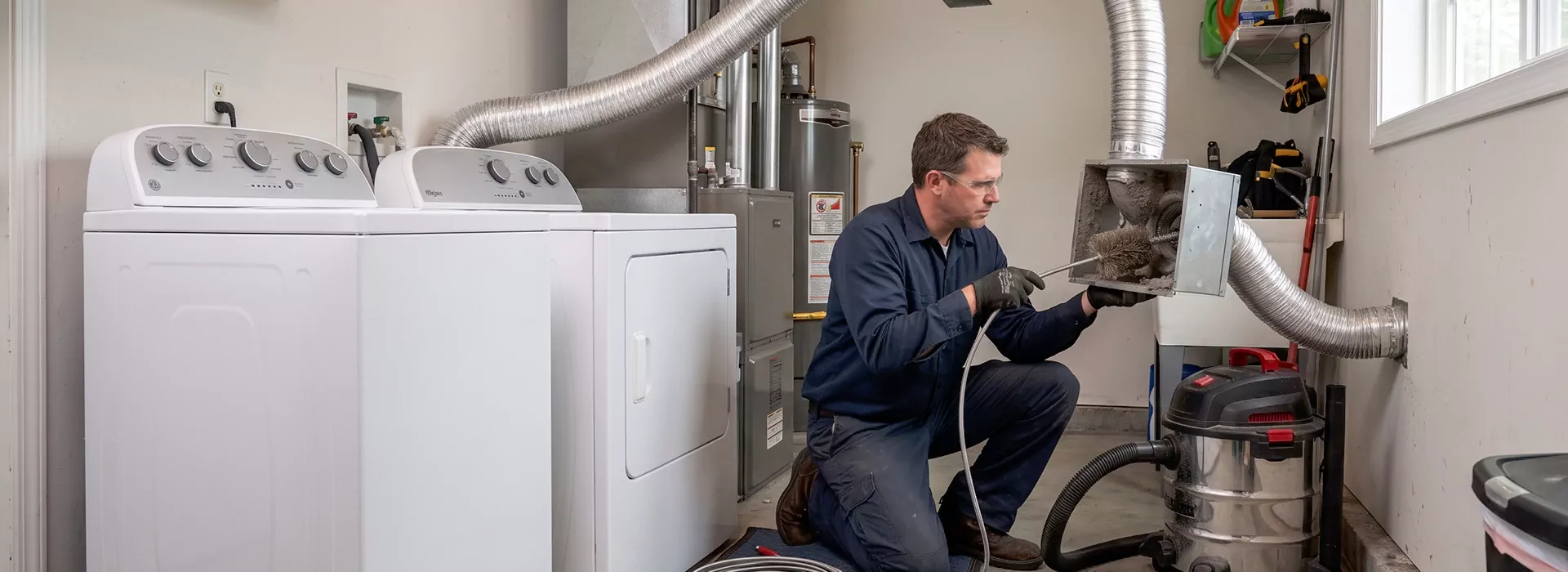 Dryer Vent Booster Fan Cleaning Frederick, MD