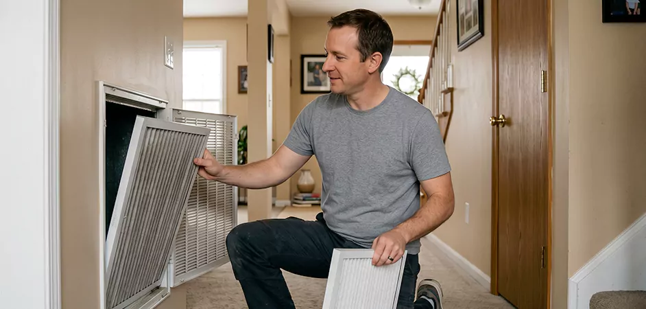 AC Air Filter Replacement in Frederick, MD