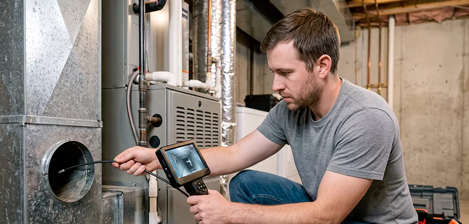 Air Duct Camera Inspection in Frederick, MD
