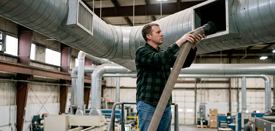 Post-Construction Duct Cleaning in Frederick