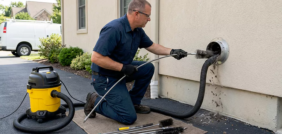 Eco Friendly Commercial Dryer Vent Cleaning in Frederick