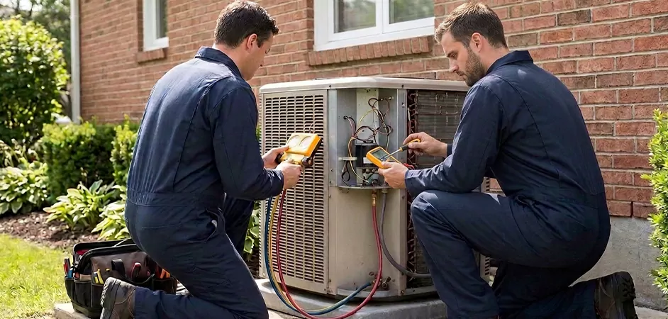 Heat Pump Inspection in Frederick