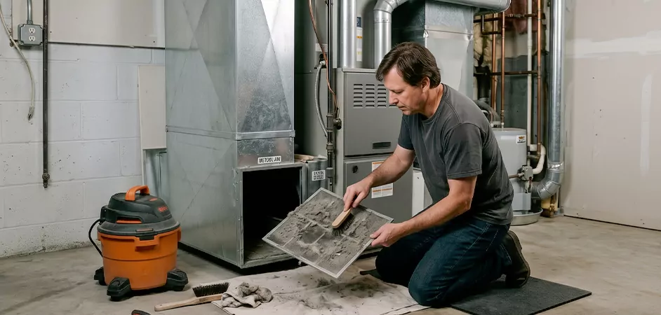 Dryer Lint Trap Maintenance in Frederick