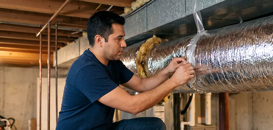 Duct Insulation Upgrade in Frederick